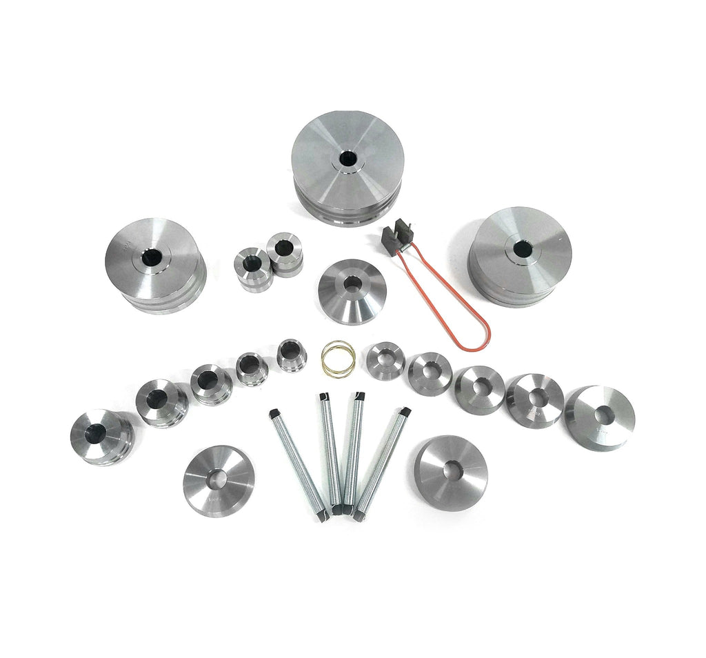 Gold Brake Lathe Adapter Set - 1" Arbor
