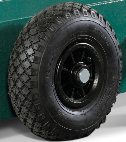 Compac Air rubber tires, set