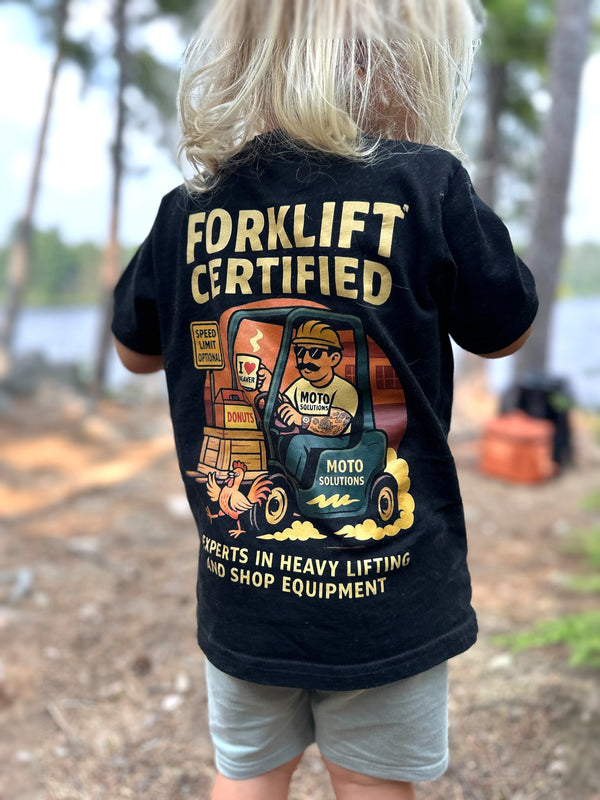 Forklift Certified Kids Tee