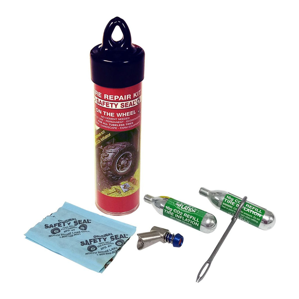 safety seal – ATV Tire Repair Kit, 6 Repairs (4")