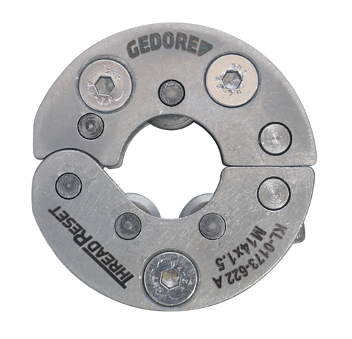 Thread restoration tool for wheel bolts (M14x1.5)