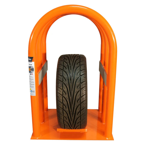 PCR tyre inflation safety cage