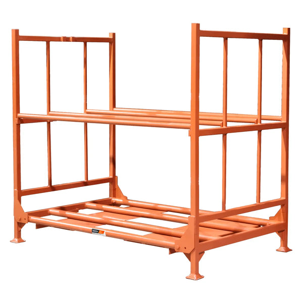 Passenger and light truck folding rack for tires