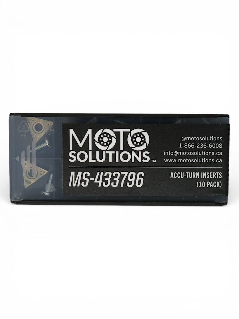 Accu-Turn Brake Lathe Inserts (10 Pack)