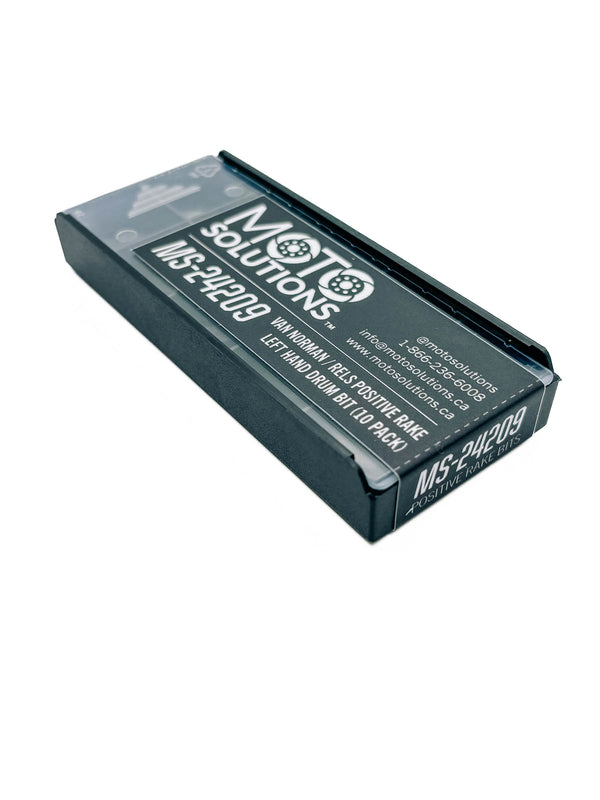 Van Norman/ RELS Positive Rake Left Hand Brake Lathe Drum Bit (10 Pack)