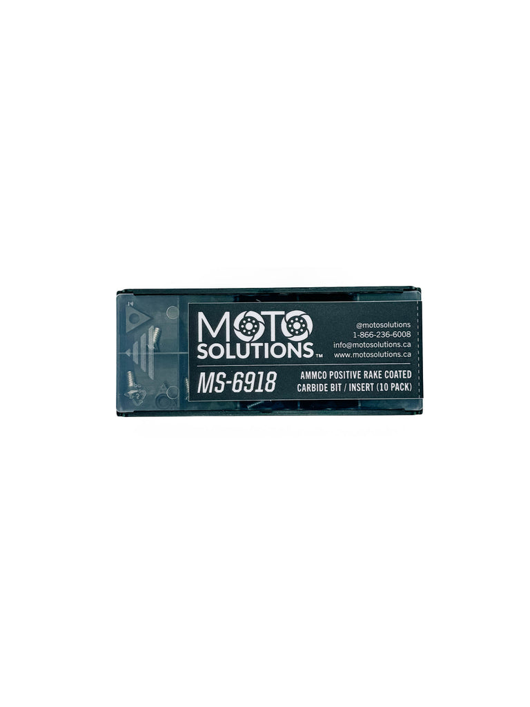 Positive Rake Racing Ammco Brake Lathe Positive Rake Coated Carbide Bits (10 Pack) – Moto ...