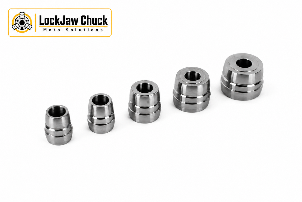 LockJaw 5-Piece Double Taper Adapter Set - by Moto Solutions